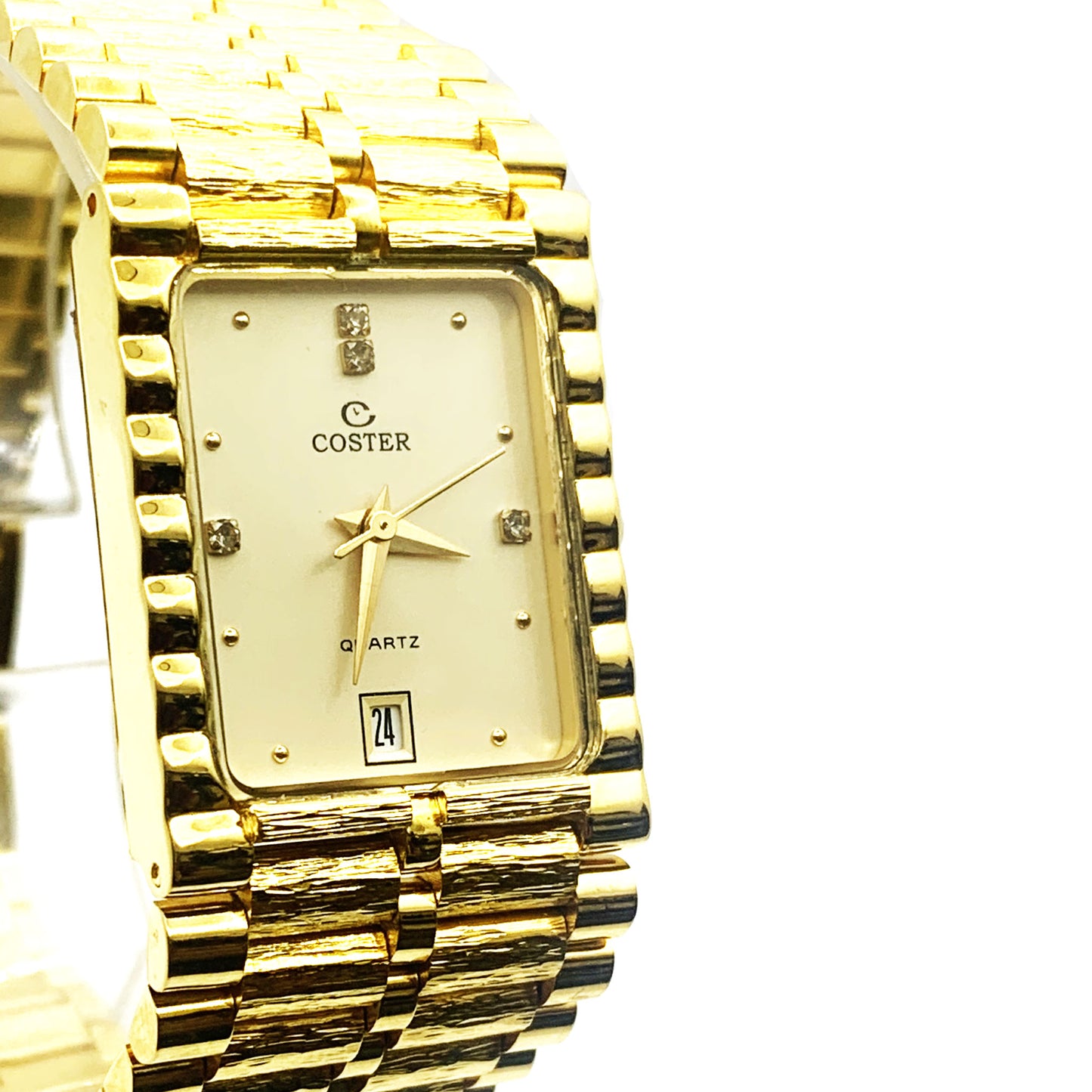 Coster Gold Color Men's Swiss Watch