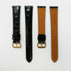 Crocodile Watch Grain Strap For Men 20 MM Band Black Color, XL Size, Watch Band Replacement