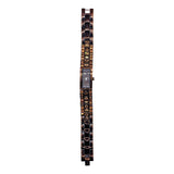 DKNY Ladies Bracelet Crystal Copper Dress Watch NY 3973