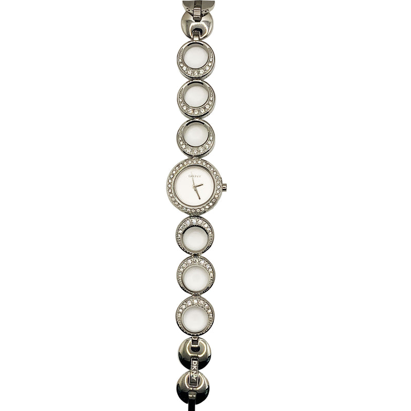 Load image into Gallery viewer, DKNY Ladies Bracelet Silver Dial Silver Watch NY3650
