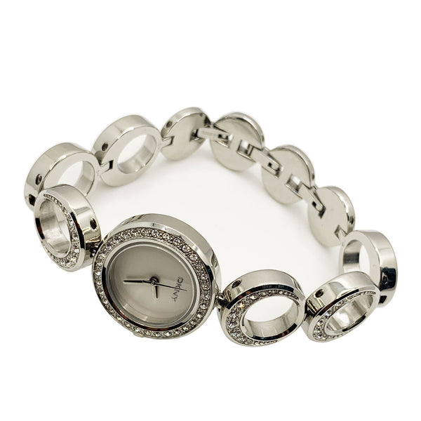 DKNY Ladies Bracelet Crystal Copper Watch NY 3898