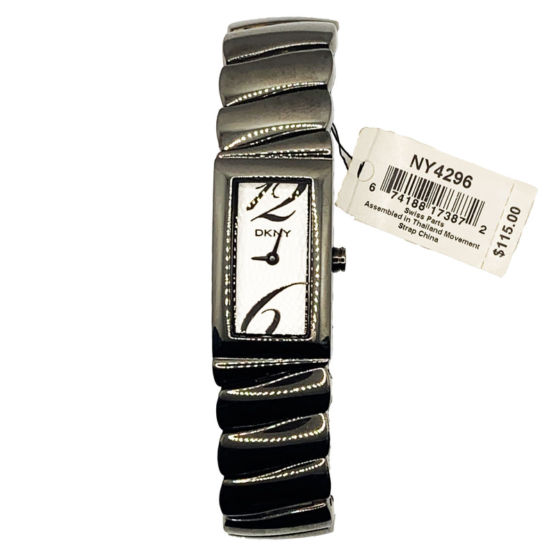 Load image into Gallery viewer, DKNY Ladies Bracelet Watch Comes With White Dial and Grey Bracelet NY4296
