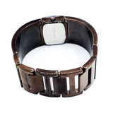 DKNY Ladies Clasp Bracelet Crystal Copper Watch NY 3895