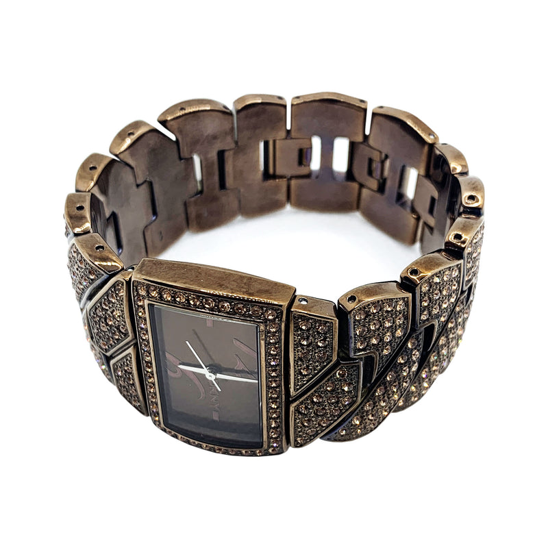 Load image into Gallery viewer, DKNY Ladies Crystal Collection Dress Watch NY 4274
