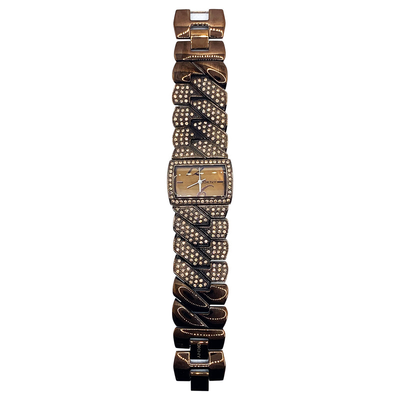 Load image into Gallery viewer, DKNY Ladies Crystal Collection Dress Watch NY 4274
