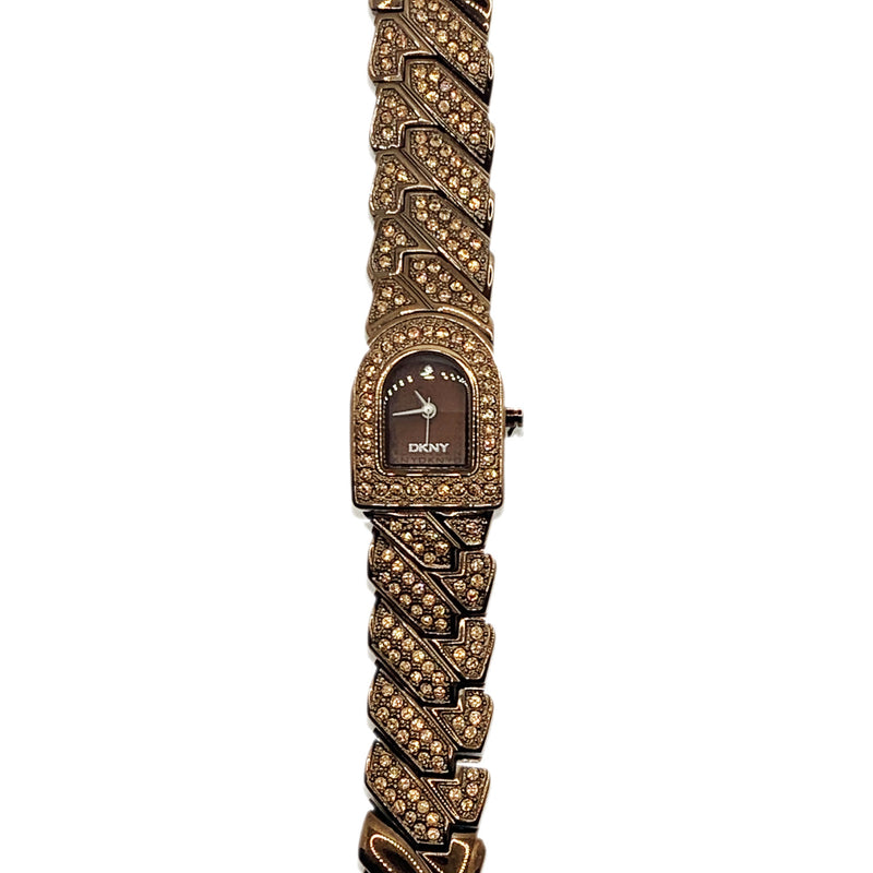 Load image into Gallery viewer, DKNY Ladies Watch Glass Collection Brown NY4230
