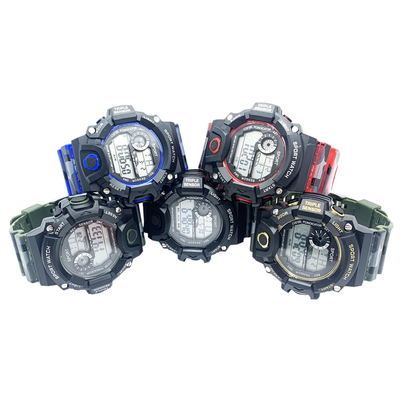 Load image into Gallery viewer, Digital Sports Watch Men 5 Different Styles for Sale Free Shipping in USA
