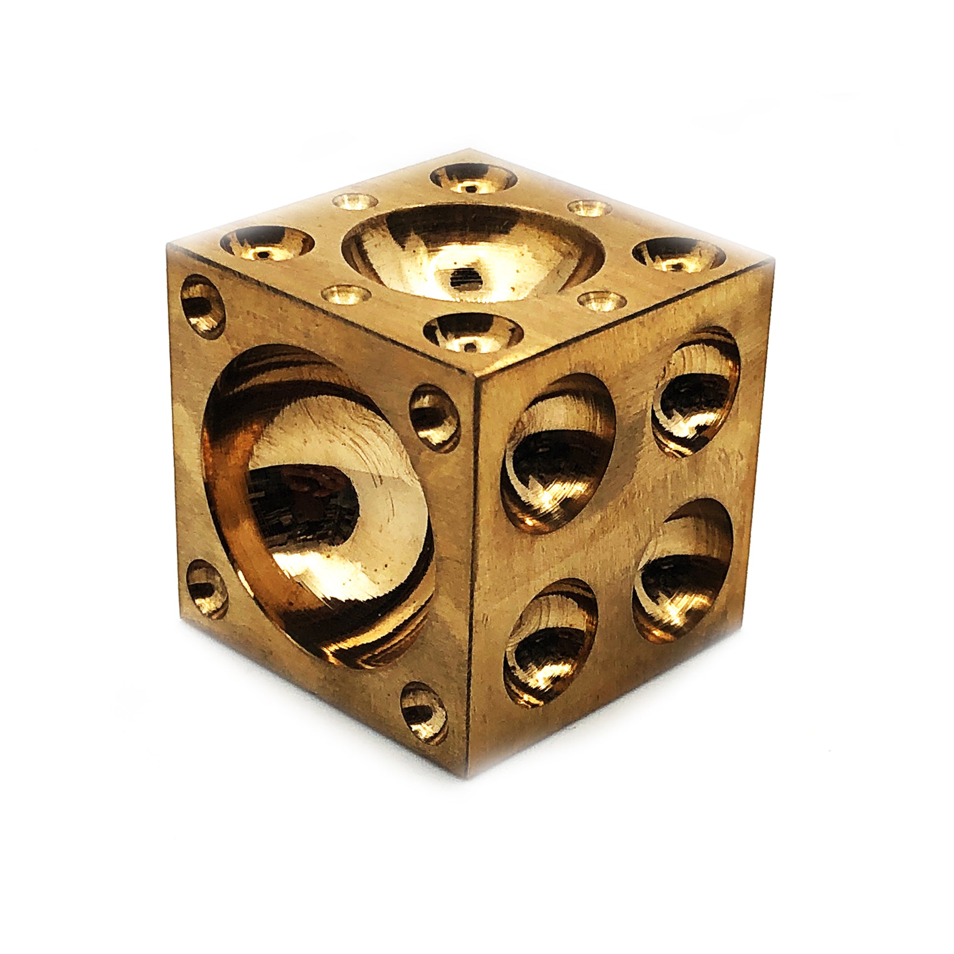 Doming Block Brass Steel 1.25 " - Universal Jewelers & Watch Tools Inc.