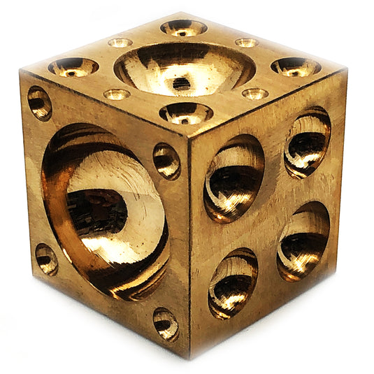 Doming Block Brass Steel 1.25 "