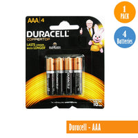 Duracell-AAA, 1 Pack 4 Batteries, Available for bulk order - Universal Jewelers & Watch Tools Inc. 
