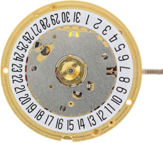ETA Watch Movement E61.111 3H DT6 and Date 3 Swiss Made - Universal Jewelers & Watch Tools Inc.