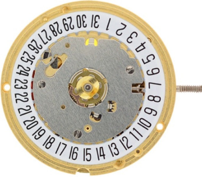 Load image into Gallery viewer, ETA Watch Movement E61.111 3H DT6 and Date 3 Swiss Made
