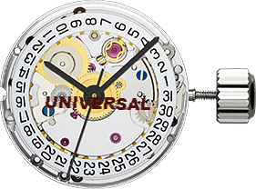 ETA 2671 (25J) Mechanical Watch Movement - Universal Jewelers & Watch Tools Inc. 