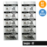 Energizer-317 Watch Battery, 1 Pack 5 batteries, Replaces SR516SW