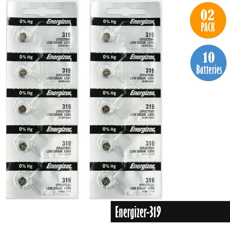 Load image into Gallery viewer, Energizer-319, 1 Pack 5 Batteries, Replaces SR527SW
