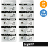 Energizer-319, 1 Pack 5 Batteries, Replaces SR527SW