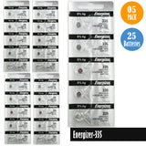 Energizer-335 Watch Battery, 1 Pack 5 batteries, Replaces SR512SW
