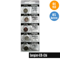 Energizer-ECR-1216 Watch Battery, 1 Pack 5 batteries, Replaces all CR1226 - Universal Jewelers & Watch Tools Inc. 