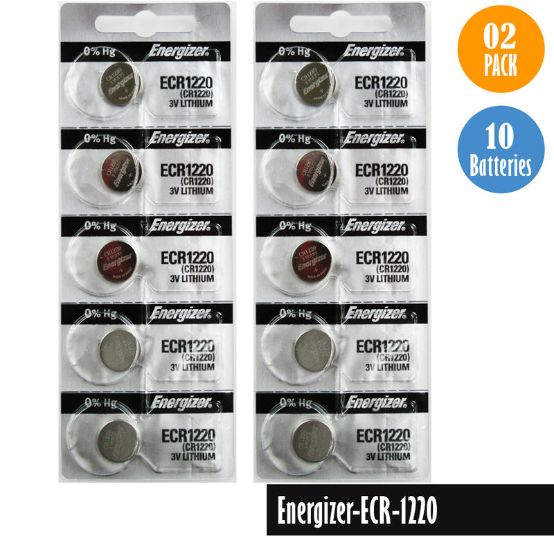 Load image into Gallery viewer, Energizer-ECR-1220 Watch Battery, 1 Pack 5 batteries, Replaces all CR1220
