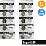 Energizer-ECR-1616 Watch Battery, 1 Pack 5 batteries, Replaces all CR1616