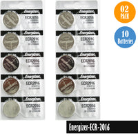 Energizer-ECR-2016 Watch Battery, 1 Pack 5 batteries, Replaces all CR2016