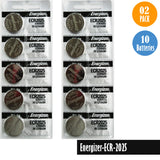 Energizer-ECR-2025 Watch Battery, 1 Pack 5 batteries, Replaces all CR2025