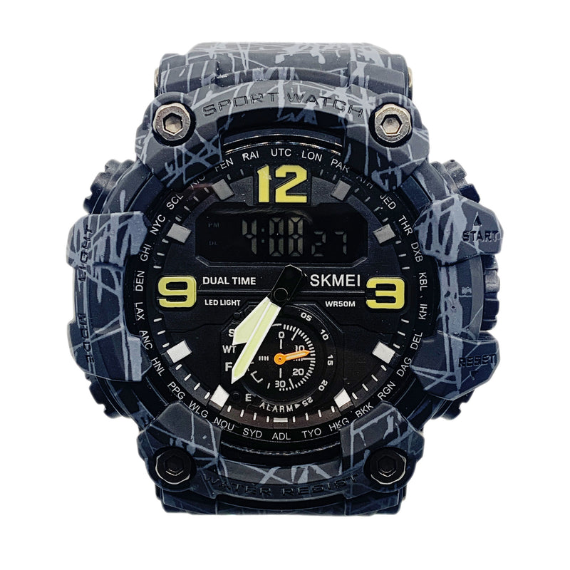 Load image into Gallery viewer, Men Sports Watch Digital and Analogue - 1637 Free Shipping in USA
