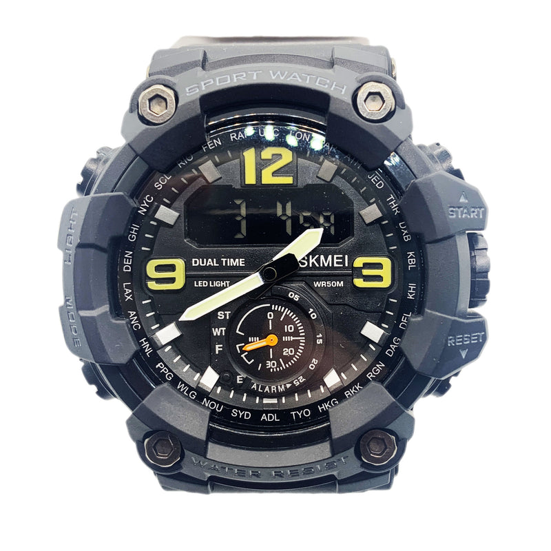 Load image into Gallery viewer, Men Sports Watch Digital and Analogue - 1637 Free Shipping in USA
