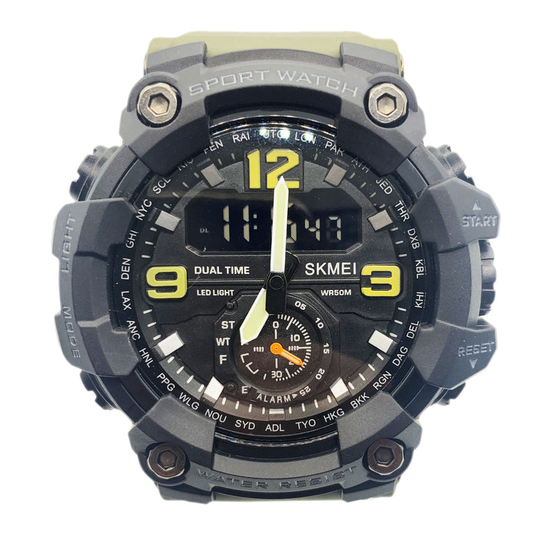 Load image into Gallery viewer, Men Sports Watch Digital and Analogue - 1637 Free Shipping in USA
