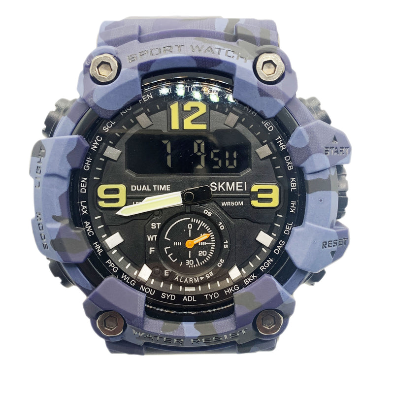 Load image into Gallery viewer, Men Sports Watch Digital and Analogue - 1637 Free Shipping in USA
