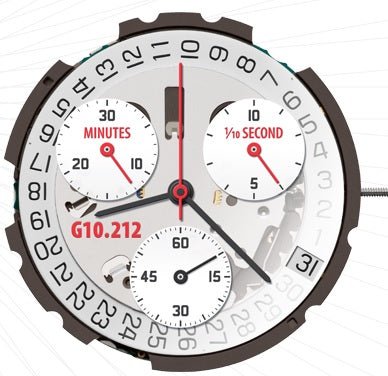 ETA Watch Movement G10.212, DT4 Swiss Made - Universal Jewelers & Watch Tools Inc.
