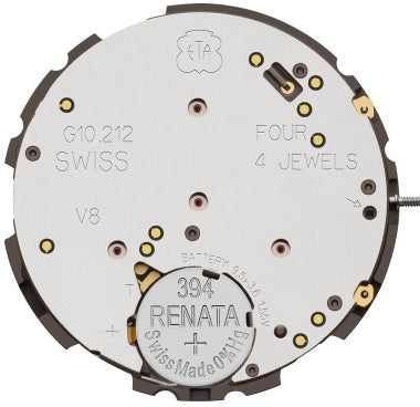 ETA Watch Movement G10.212, DT4 Swiss Made