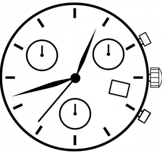ETA Watch Movement G10.711 DT 3.30, Swiss Made - Universal Jewelers & Watch Tools Inc.