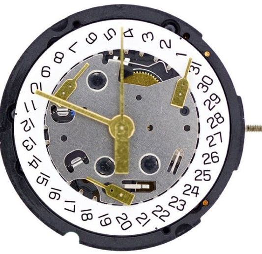 ETA Watch Movement G15.211/212 3EYE DT4S, Swiss Made - Universal Jewelers & Watch Tools Inc.