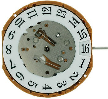 Load image into Gallery viewer, GP01 Miyota DUAL TIME BIG DATE 3 Quartz Watch Movement Made in Japan |
