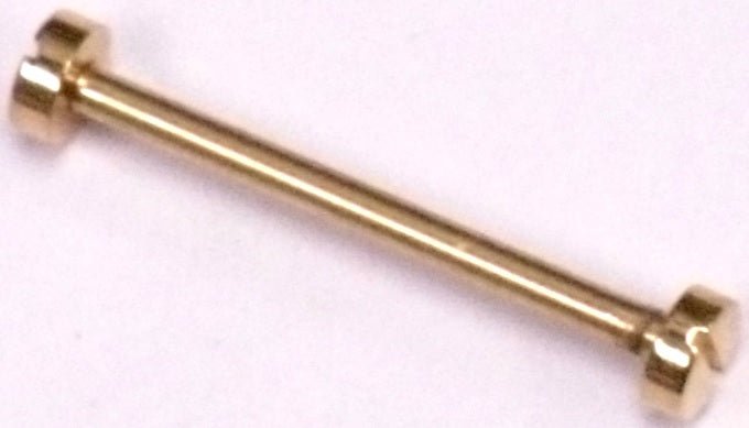 Watch Screw Lugs (Pins) for Leather and Steel Bands Szes 12mm - 40mm Silver,Gold,Black and Rosegold - Tone - Universal Jewelers & Watch Tools Inc.