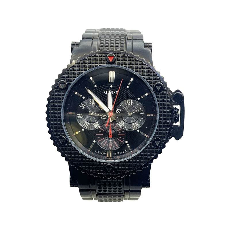 Load image into Gallery viewer, Guess Men&#39;s Black Stylish Watch U18501G1
