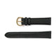Genuine Leather Watch Band 18mm Padded Classic Plain Grain Stitched in Black and Brown - Universal Jewelers & Watch Tools Inc. 