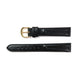 Genuine Leather Watch Band Padded Classic Plain Grain in Brown, Light Brown, Tan and Black - Universal Jewelers & Watch Tools Inc. 