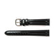 Genuine Leather Watch Band Padded Classic Plain Grain in Black and Brown - Universal Jewelers & Watch Tools Inc.