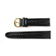 Genuine Leather Braid Watch Band 18-20mm Padded Classic Plain Grain in Black and Brown - Universal Jewelers & Watch Tools Inc. 