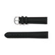 Genuine Leather Watch Band 16 - 26mm Padded Classic Plain Grain Stitched in Black, Dark Blue, Brown, Dark Brown, Tan, Burgundy - Universal Jewelers & Watch Tools Inc.