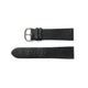 Genuine Leather Watch Band 22-24mm Flat Classic Plain Grain in Black and Brown - Universal Jewelers & Watch Tools Inc. 