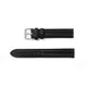 Genuine Leather Watch Band 16-20mm Padded Classic Plain Grain Stitched in Black, Brown and Light Brown - Universal Jewelers & Watch Tools Inc. 