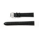 Genuine Leather Watch Band 16-24mm Padded Lizard Grain Stitched in Black and Brown - Universal Jewelers & Watch Tools Inc. 