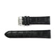 Genuine Leather Watch Band 16-28mm Padded Alligator Grain Stitched Band in Black, Brown and Light Brown - Universal Jewelers & Watch Tools Inc. 