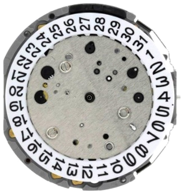 Load image into Gallery viewer, JS25-date 4:30 Miyota-Citizen Watch Movement Made in Japan
