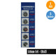 Lithium Cell-CR1625, 1 Pack 5 Batteries, Available for bulk order - Universal Jewelers & Watch Tools Inc. 