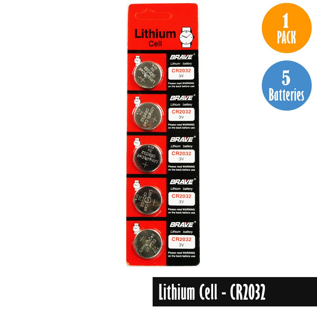 Lithium Cell-CR2032, 1 Pack 1 Battery, Available for bulk order - Universal Jewelers & Watch Tools Inc. 