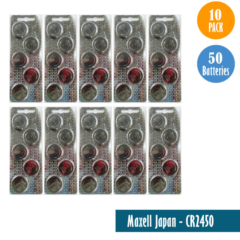 Load image into Gallery viewer, Maxell Japan - CR2450 Watch Batteries Single Battery
